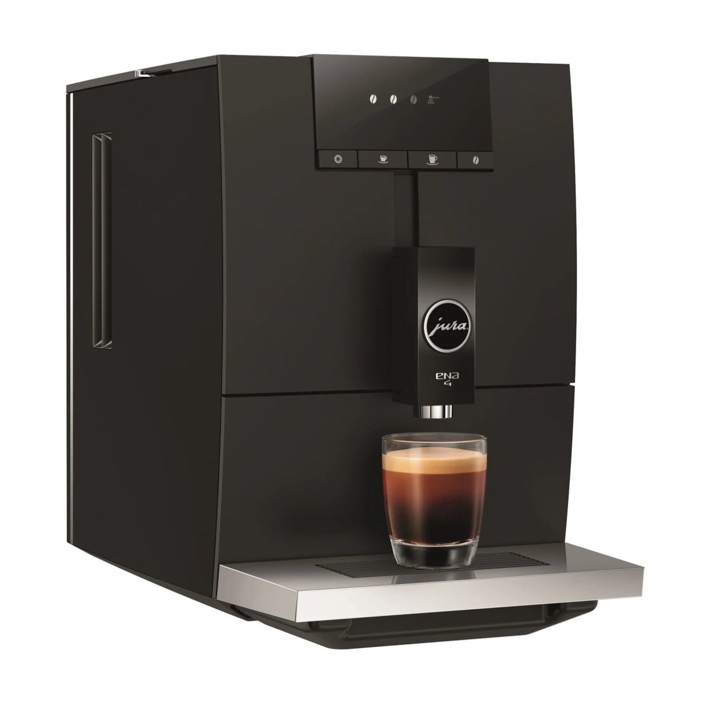 ENA 4 Coffee Machine (Metropolitan Black) with Cleaning Tablets and Filters